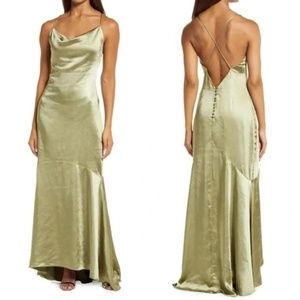 Elliatt Aisle Satin Slipdress